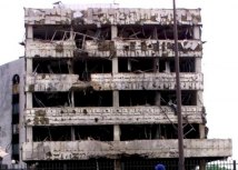 Kineska ambasada u Beogradu, dva dana nakon to je bombardovana  EPA/SASA STANKOVIC